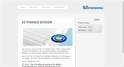 Desktop Screenshot of finance.s2-engineering.com